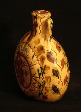 pilgriim flask, side