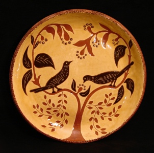 Black Birds and Leaves